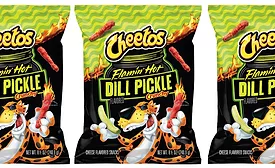 Cheetos dill pickle chips