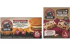 Kodiak launches trail bars, frozen breakfast sandwiches