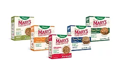Mary's Gone Crackers unveils new packaging