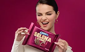 Selena Gomez, courtesy of Mondelez International